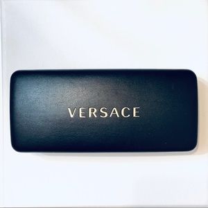 Versace sunglasses case black, Large, New